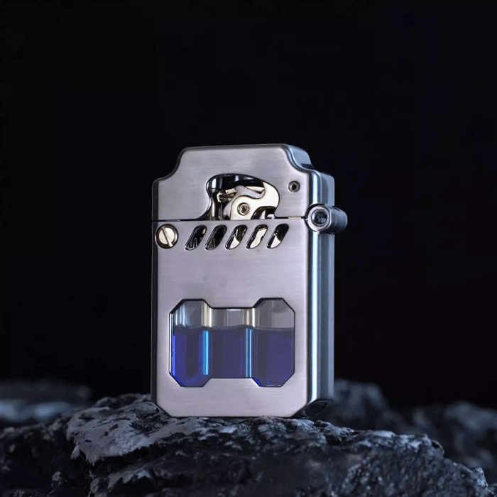Pack Of 2 - Mecha Metal Rocker Lighter