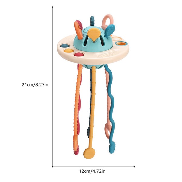 Pack Of 02 - UFO silicone toy