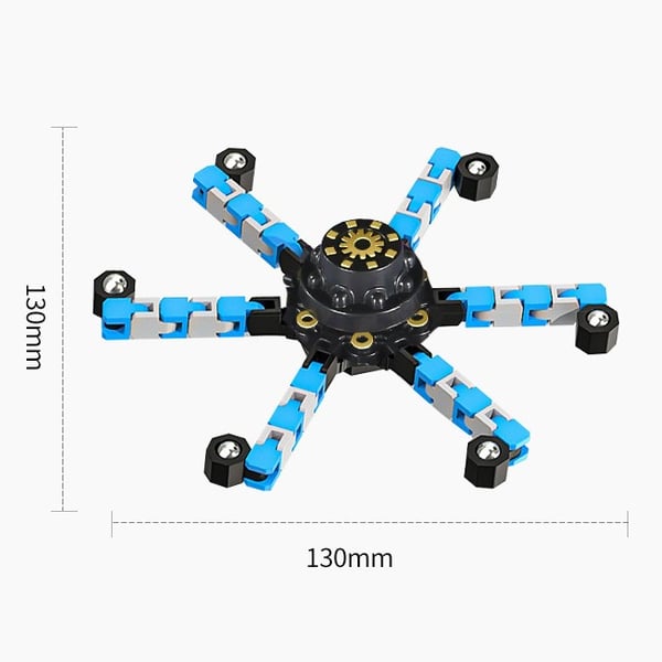 Pack of 03 - Transformable Fingertip Anxiety Stress Relief Toy