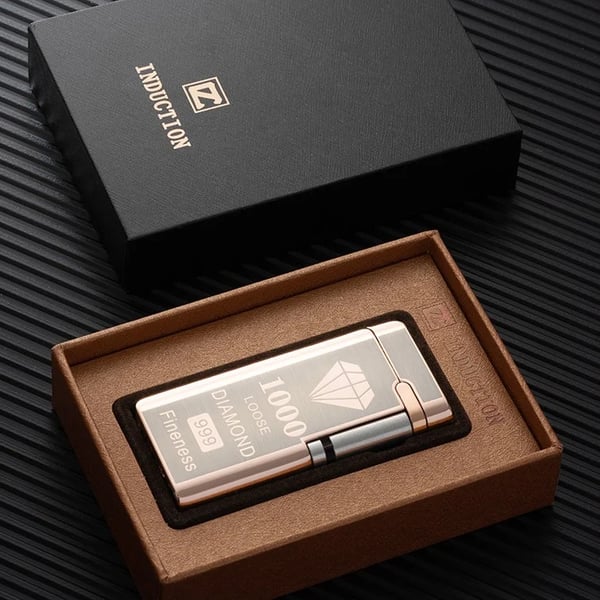 Pack Of 02 - Electronic Sensor Windproof Red Flame Lighter