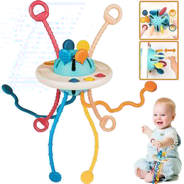 Pack Of 02 - UFO silicone toy