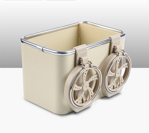 Pack Of 02 - Car Armrest Storage Box