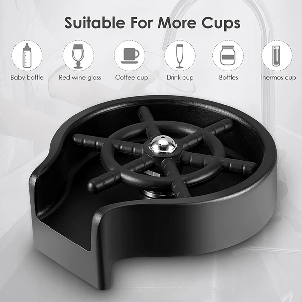 Pack Of 03 - Automatic Quick Cup Washer