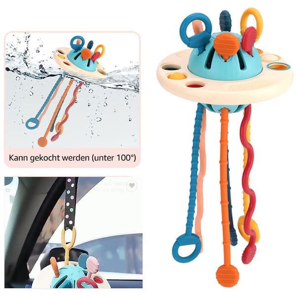 Pack Of 02 - UFO silicone toy