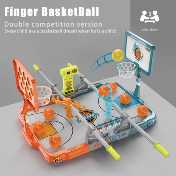 Pack of 02 - Children's Desktop Game - Fingertip Basketball