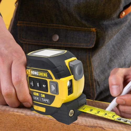Pack Of 02 - MeasurinSight 3-In-1 Infrared Laser Tape Measuring