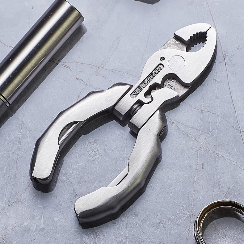 Stainless Steel Folding Outdoor Multi-Tool (Pack of 3)