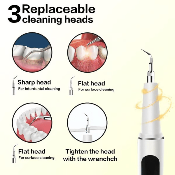 Plaque/Tartar Remover for Teeth, Dental Calculus Remover Teeth Cleaning Kit