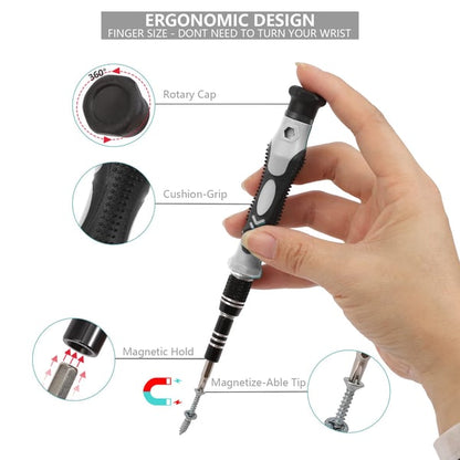 Pack Of 02 -  115 in 1 Magnetic Screwdriver Set