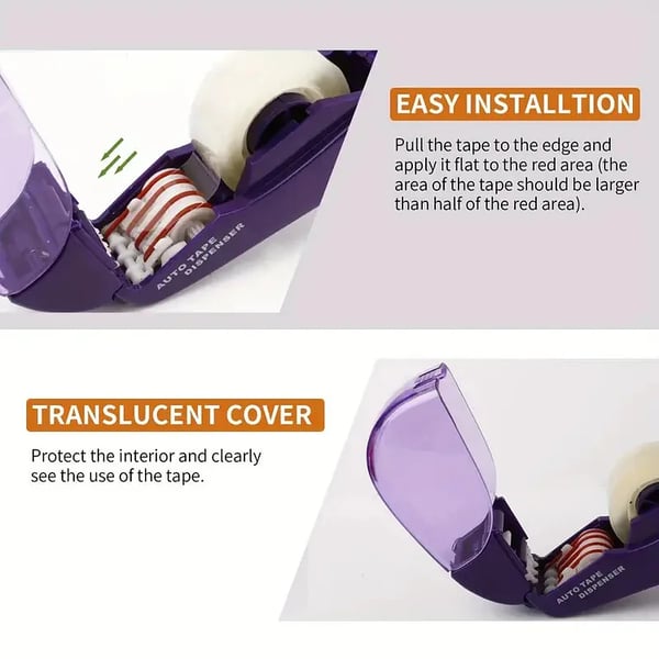 Pack of 02 -  Automatic Tape Dispenser