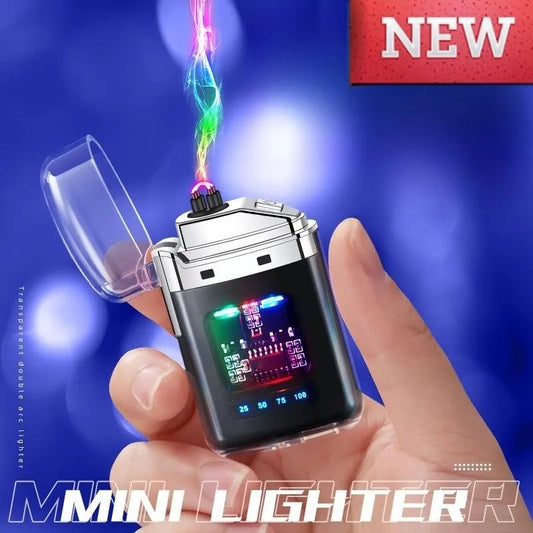 Pack Of 02 -  Electric Lighter USB Rechargeable