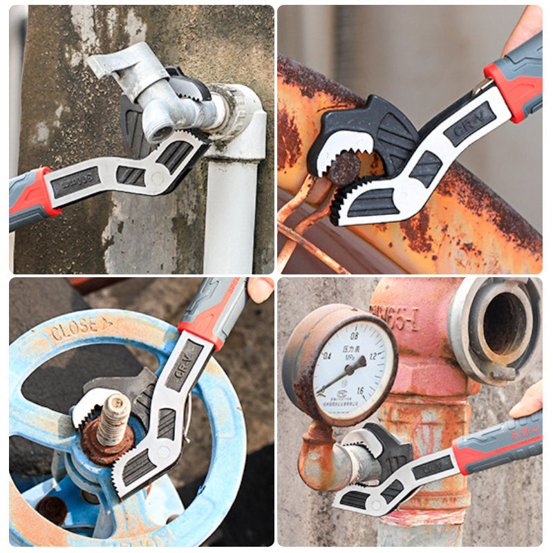 Pack Of 03 -  Multifunctional Self-locking Wrench
