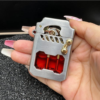Pack Of 2 - Mecha Metal Rocker Lighter