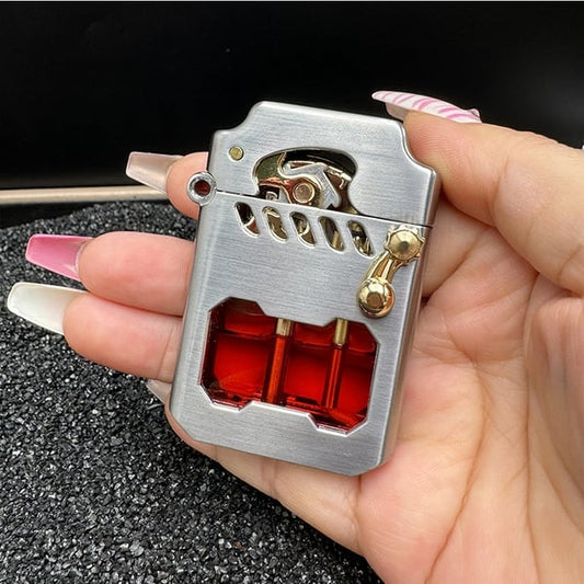 Pack Of 2 - Mecha Metal Rocker Lighter