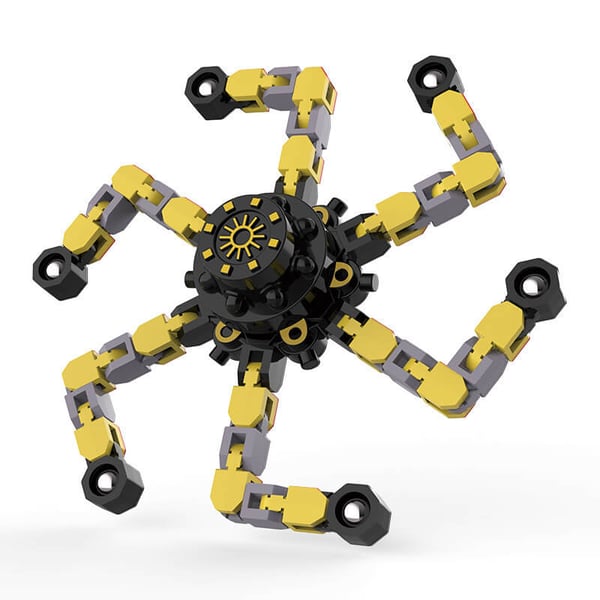 Pack of 03 -  Transformable Fingertip Anxiety Stress Relief Toy