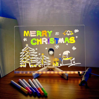 Pack of 02 -  LED Note Board with Colors