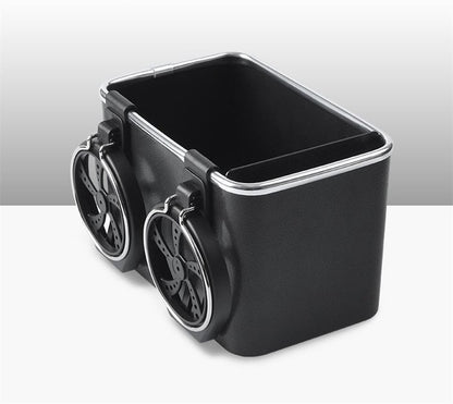 Pack Of 02 -  Car Armrest Storage Box