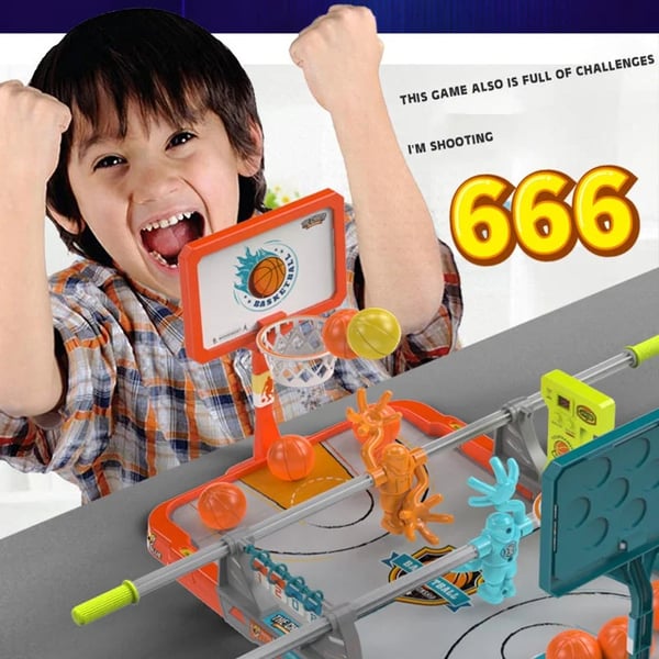 Pack of 02 -  Children's Desktop Game - Fingertip Basketball