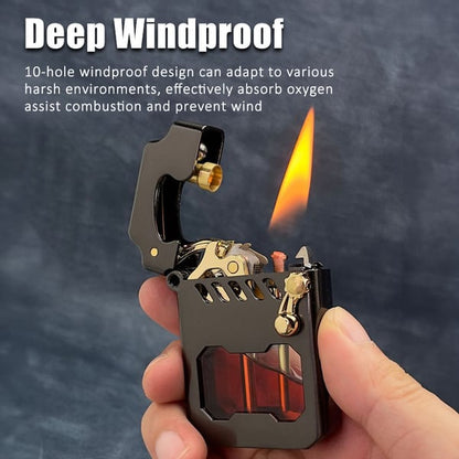 Pack Of 2 - Mecha Metal Rocker Lighter