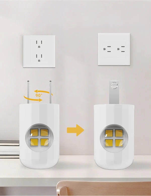 Plug-in Wall Outlet Light (8 Pieces)