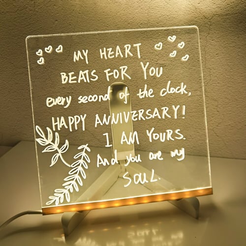 Pack Of 02 -  LED notice board with colors