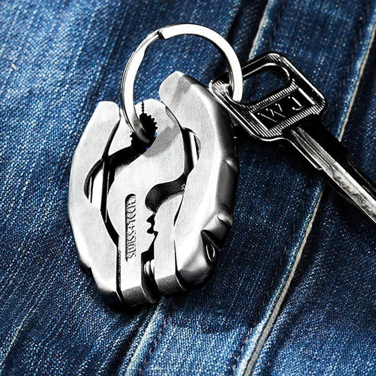 Stainless Steel Folding Outdoor Multi-Tool (Pack of 3)
