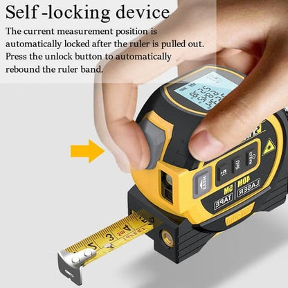 Pack Of 02 - MeasurinSight 3-In-1 Infrared Laser Tape Measuring