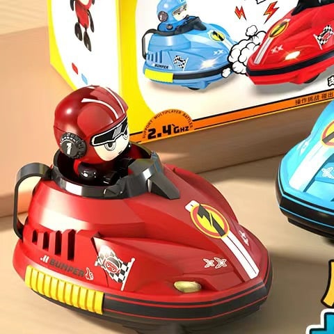 pack of 2 - Remote control bumper cars