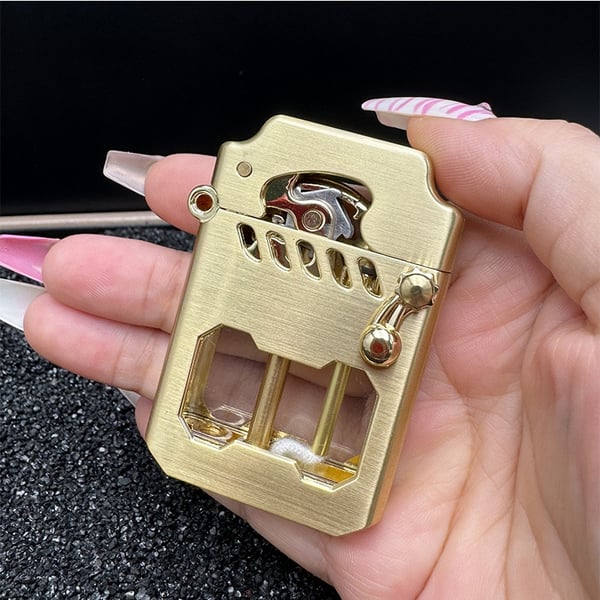 Pack Of 2 - Mecha Metal Rocker Lighter