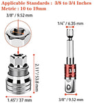 Pack Of 03 - Multi-function Universal Socket Wrench Tool - Universal Maintenance Tool