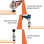 Pack Of 03 - Multi-function Universal Socket Wrench Tool - Universal Maintenance Tool