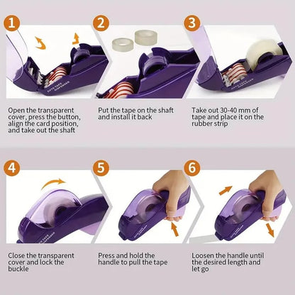 Pack of 02 -  Automatic Tape Dispenser