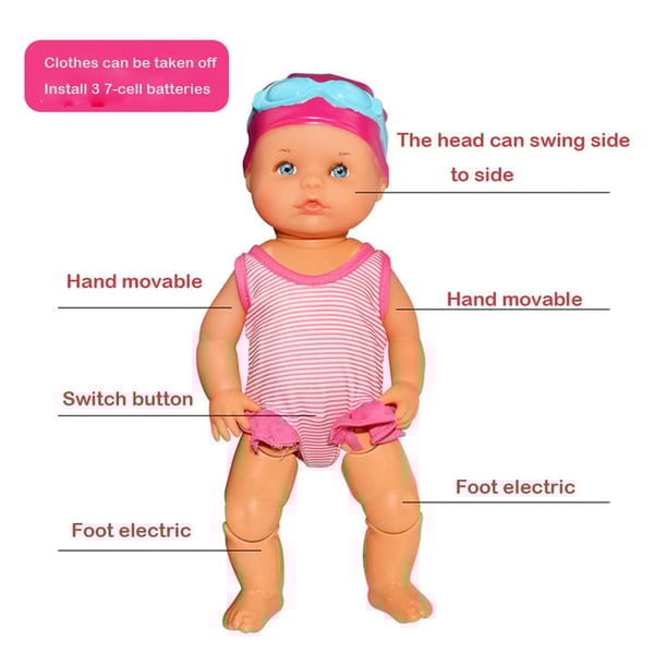 Waterproof Swimmer Doll