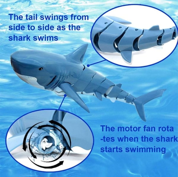 Pack of 03 -  Kid Mini Rc Shark Toy