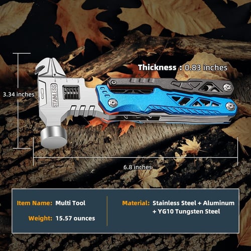 [Pack of 2] 18 In 1 Multifunctional Hammer