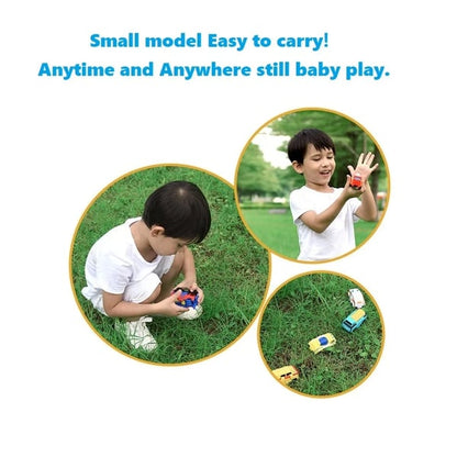 Pack of 03 -  Anti-Reverse Car Toy Set