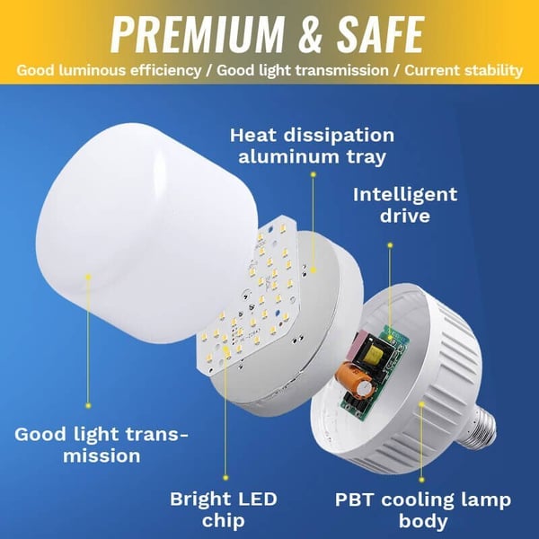 Pack Of 6 - Automatic Motion Sensor Led Lamp