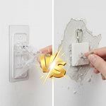 Pack Of 06 - Sakerplus® No Drill Curtain Rod Brackets