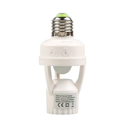 Pack of 6 - Motion Sensor Light Socket