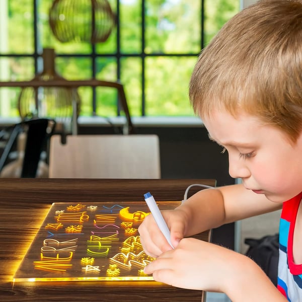 Pack of 02 -  LED Note Board with Colors