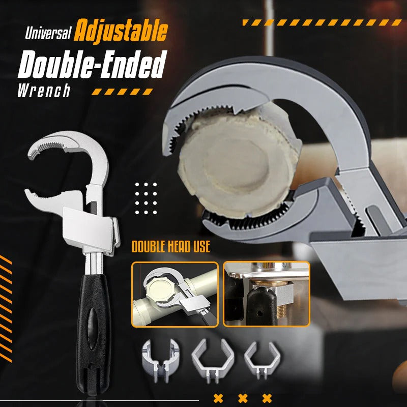 Pack O 02 - Double-headed adjustable universal key