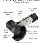 12V Mini Angle Grinder with Cutting Disc