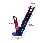 Pack Of 02 - 🏍️ Universal adjustable side stand for motorcycles – Fits all models, safe parking! 💪