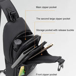 Pack Of 02 - Oxford fabric chest bag